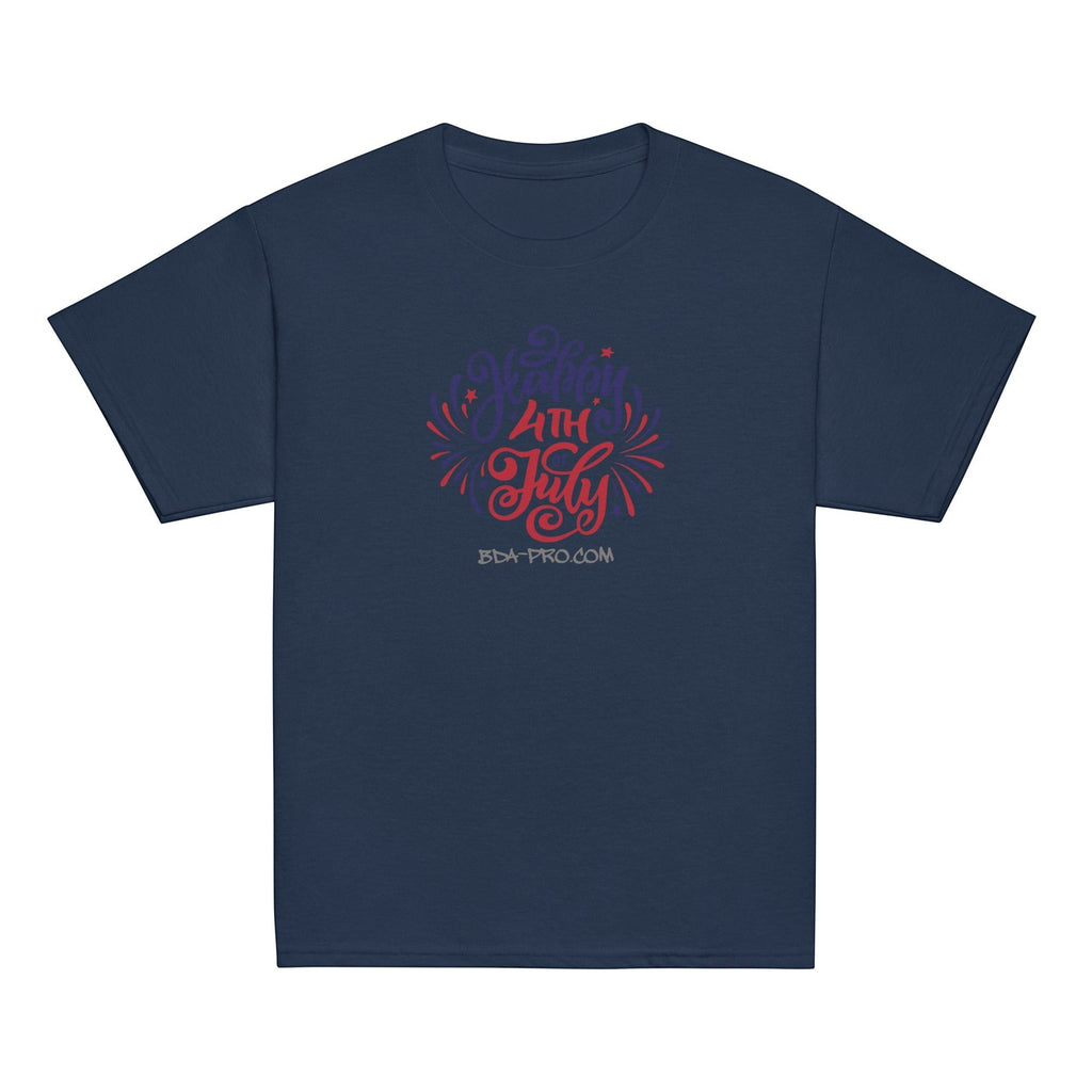 Big Daddy Allen Productions navy blue cotton t-shirt with