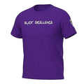 Big Daddy Allen Productions purple 100% cotton unisex graphic t-shirt with "BLACK EXCELLENCE" text. BDA logo on the left sleeve.