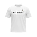 Big Daddy Allen Productions white cotton t-shirt with "BLACK EXCELLENCE" graphic and BDA logo.