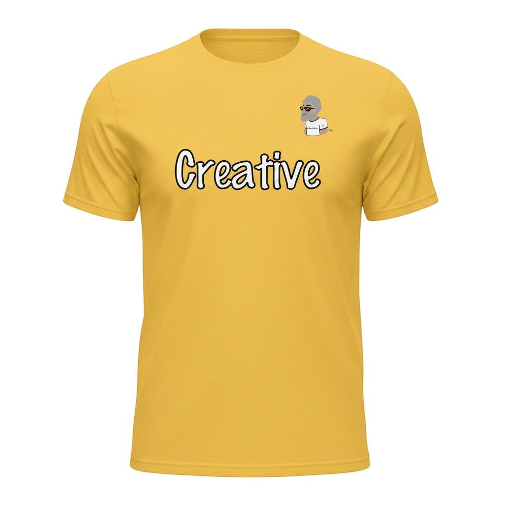 Big Daddy Allen Productions yellow cotton t-shirt with