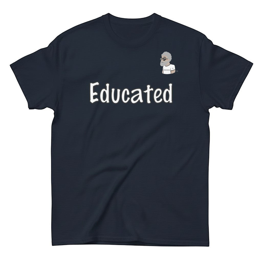 Big Daddy Allen Productions navy blue cotton t-shirt with