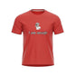 Big Daddy Allen Productions red graphic t-shirt with "I Am Enough" slogan and BDA logo.