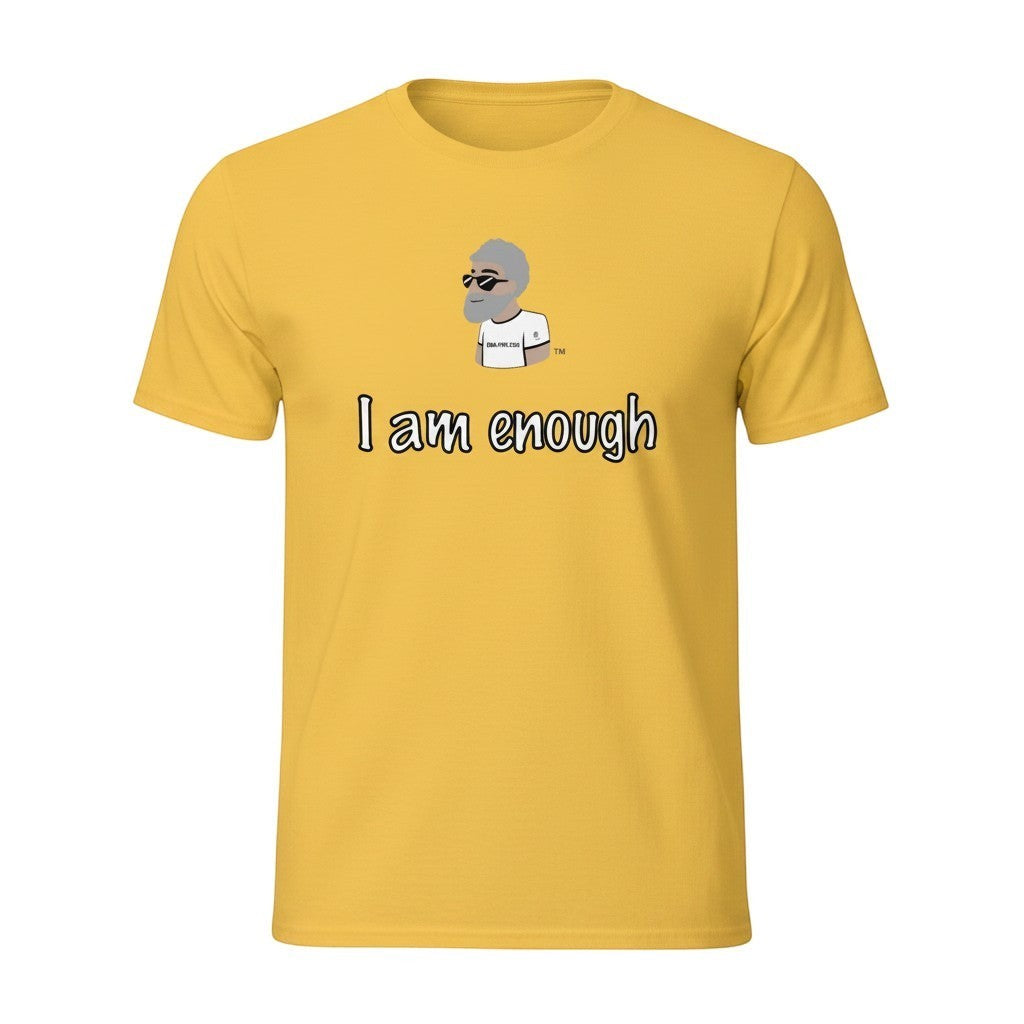 Big Daddy Allen Productions yellow cotton t-shirt with