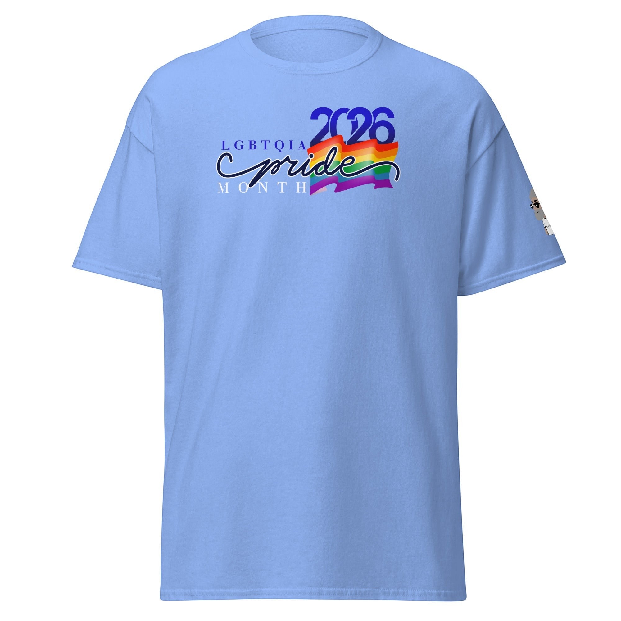 Big Daddy Allen Productions light blue cotton t-shirt with