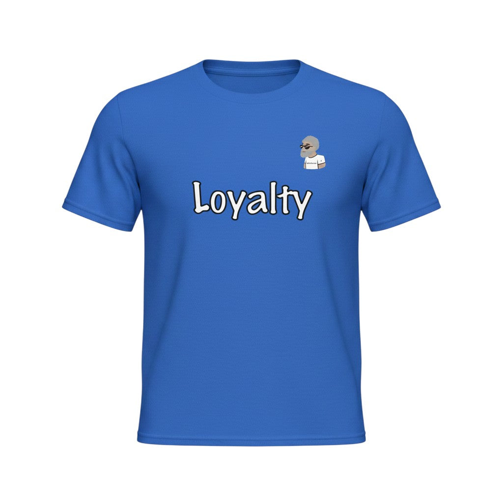 Big Daddy Allen Productions blue cotton t-shirt with