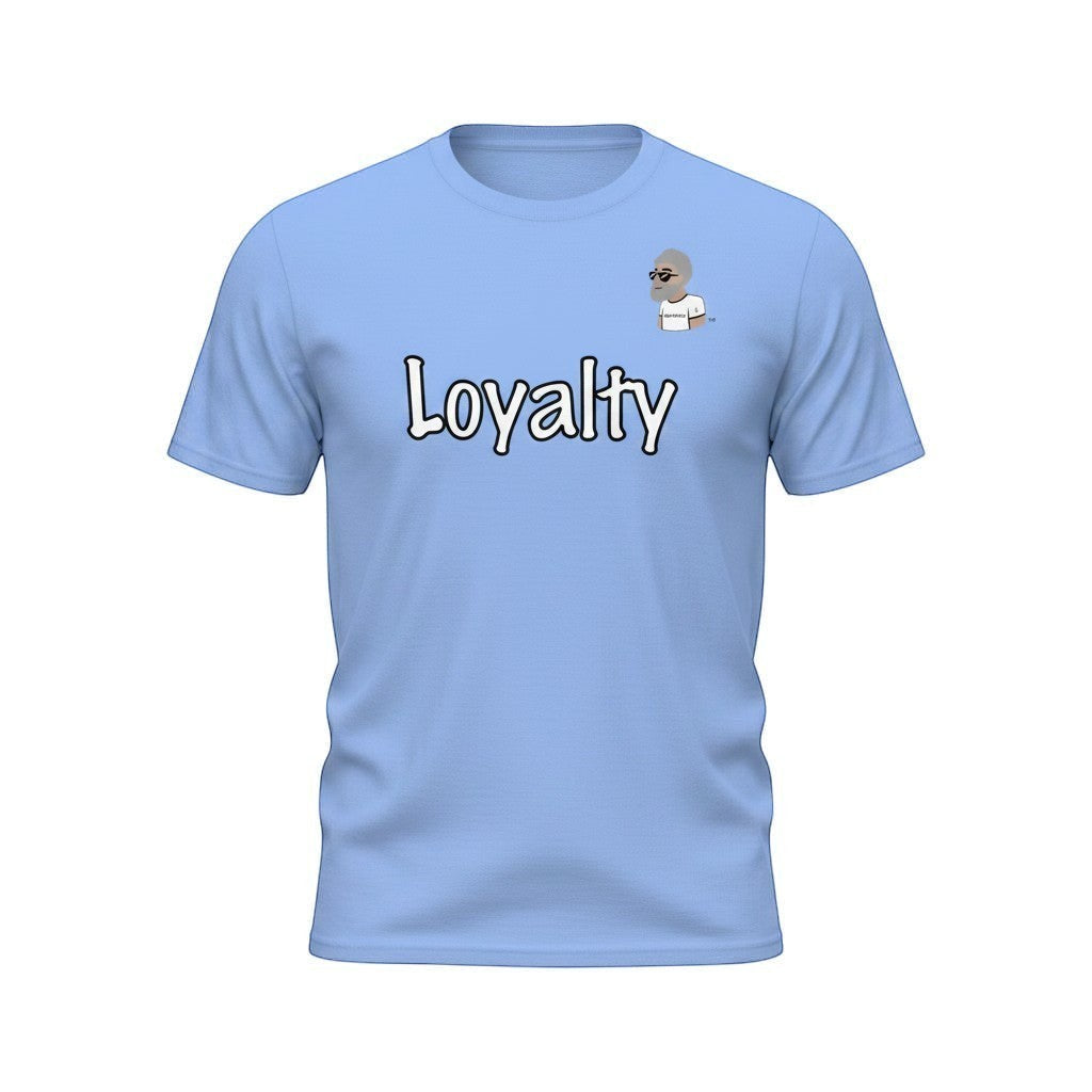 Big Daddy Allen Productions light blue cotton t-shirt with