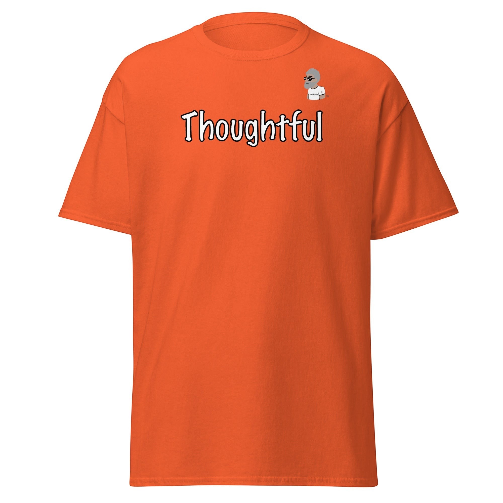 Big Daddy Allen Productions orange cotton t-shirt with