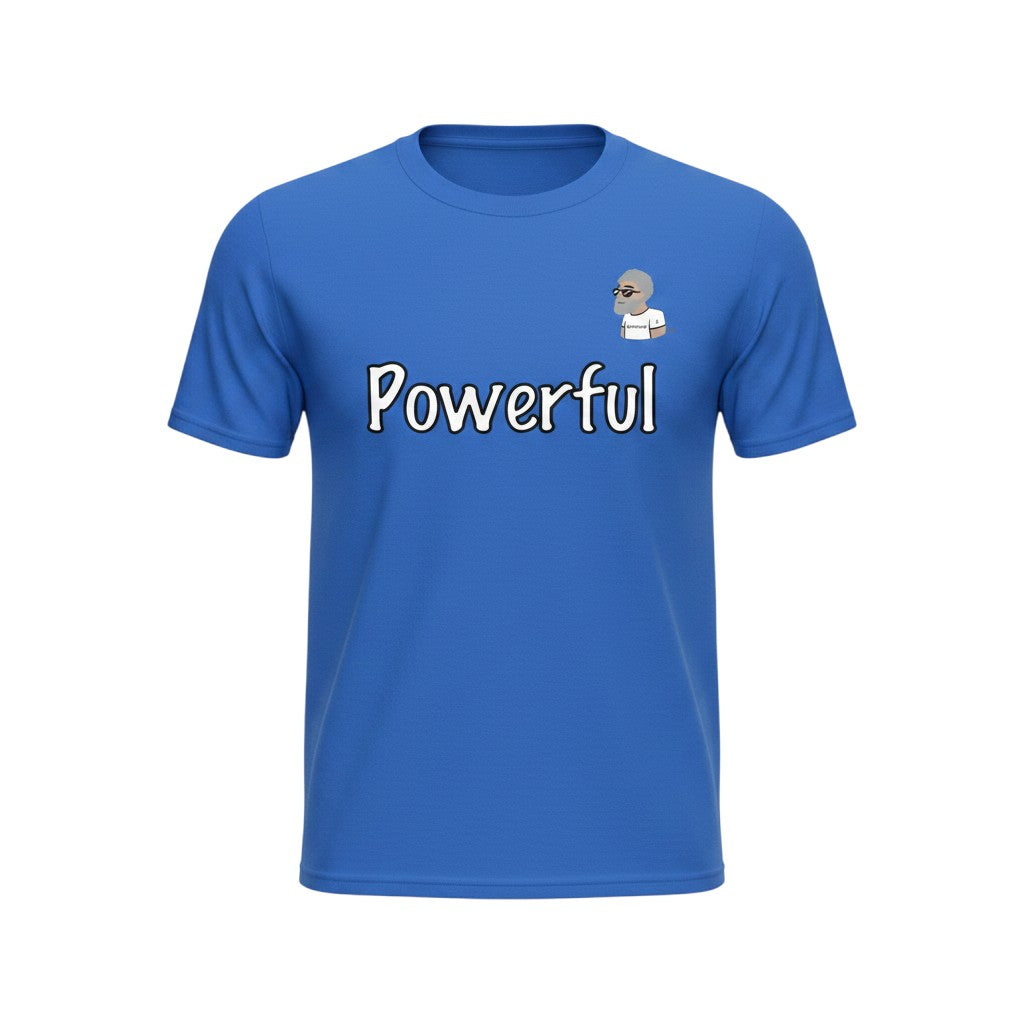 Big Daddy Allen Productions blue cotton t-shirt with