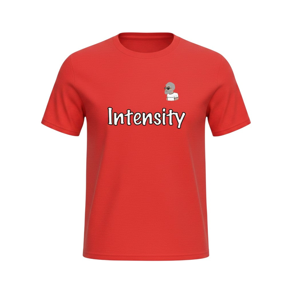 Big Daddy Allen Productions red cotton t-shirt with