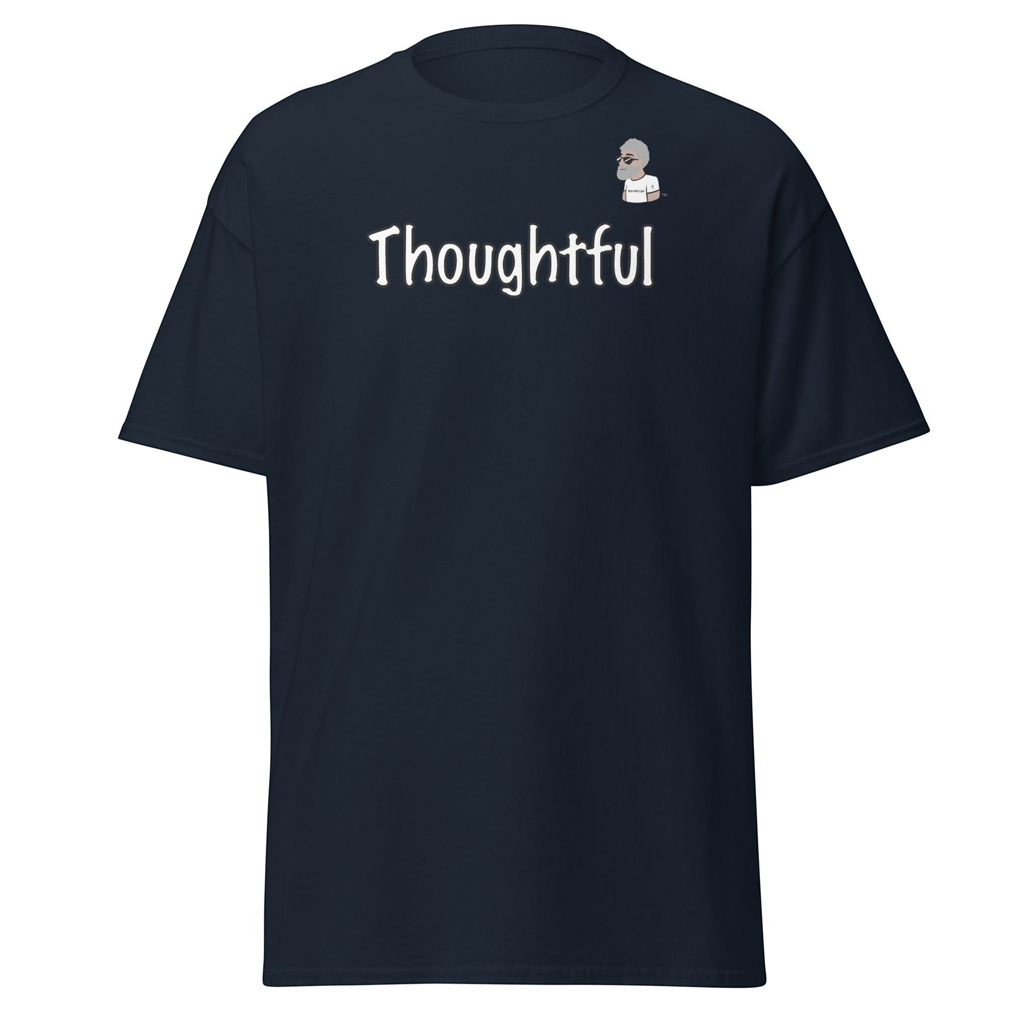 Big Daddy Allen Productions navy blue cotton t-shirt with