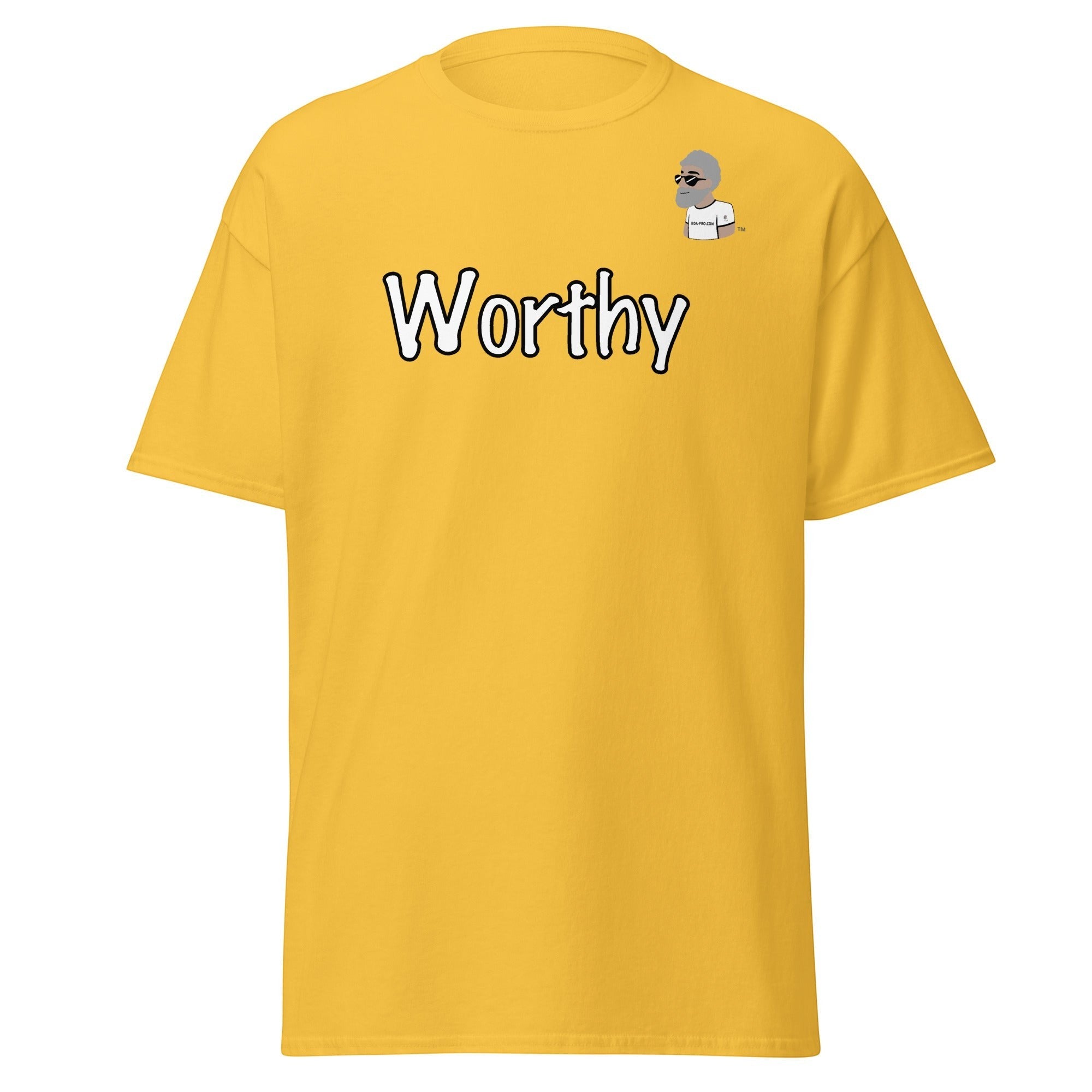 Big Daddy Allen Productions yellow cotton t-shirt with